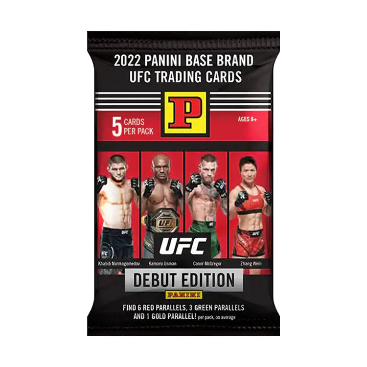 UFC 2022 DEBUT EDITION TRADING CARD CALL CALL PACKS