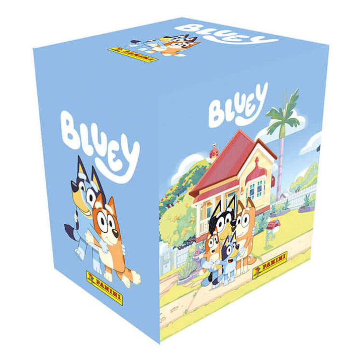 Bluey Sticker Collection box featuring Bluey characters and colorful artwork for playful adventures and fun activities.