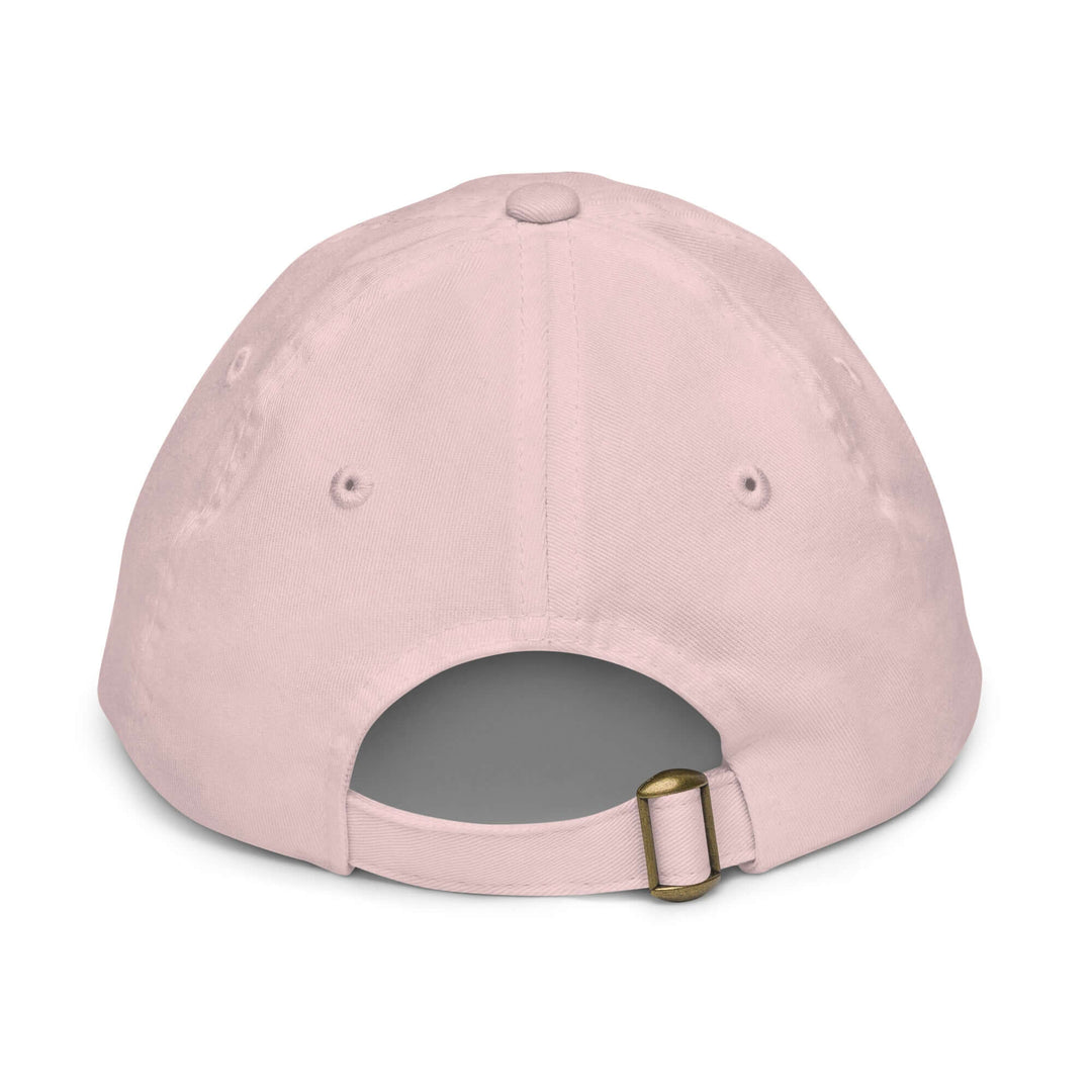 Back view of AFK Youth baseball cap showcasing adjustable strap and breathable eyelets for comfort.