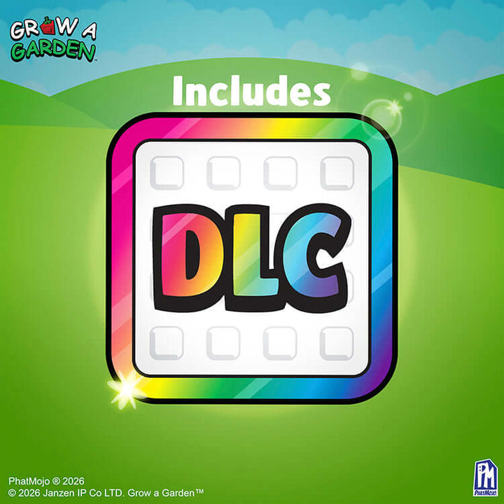 Grow A Garden Series 1 Pocket Crops DLC code included in colorful image design.