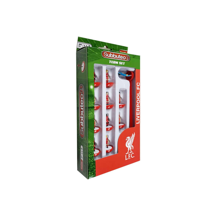 Liverpool F.C. Subbuteo Players set in packaging for tabletop football match.