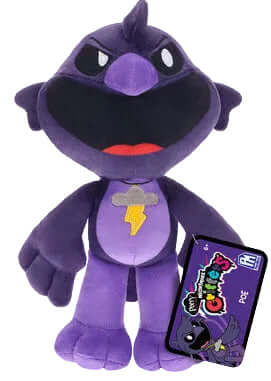 Poppy Playtime Series 4 Nightmare Critters 8" Collectable Plush showcasing a spooky purple character with a mischievous grin.
