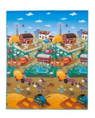 Activity Playmat - Shapes and Farm | Earthlets.com