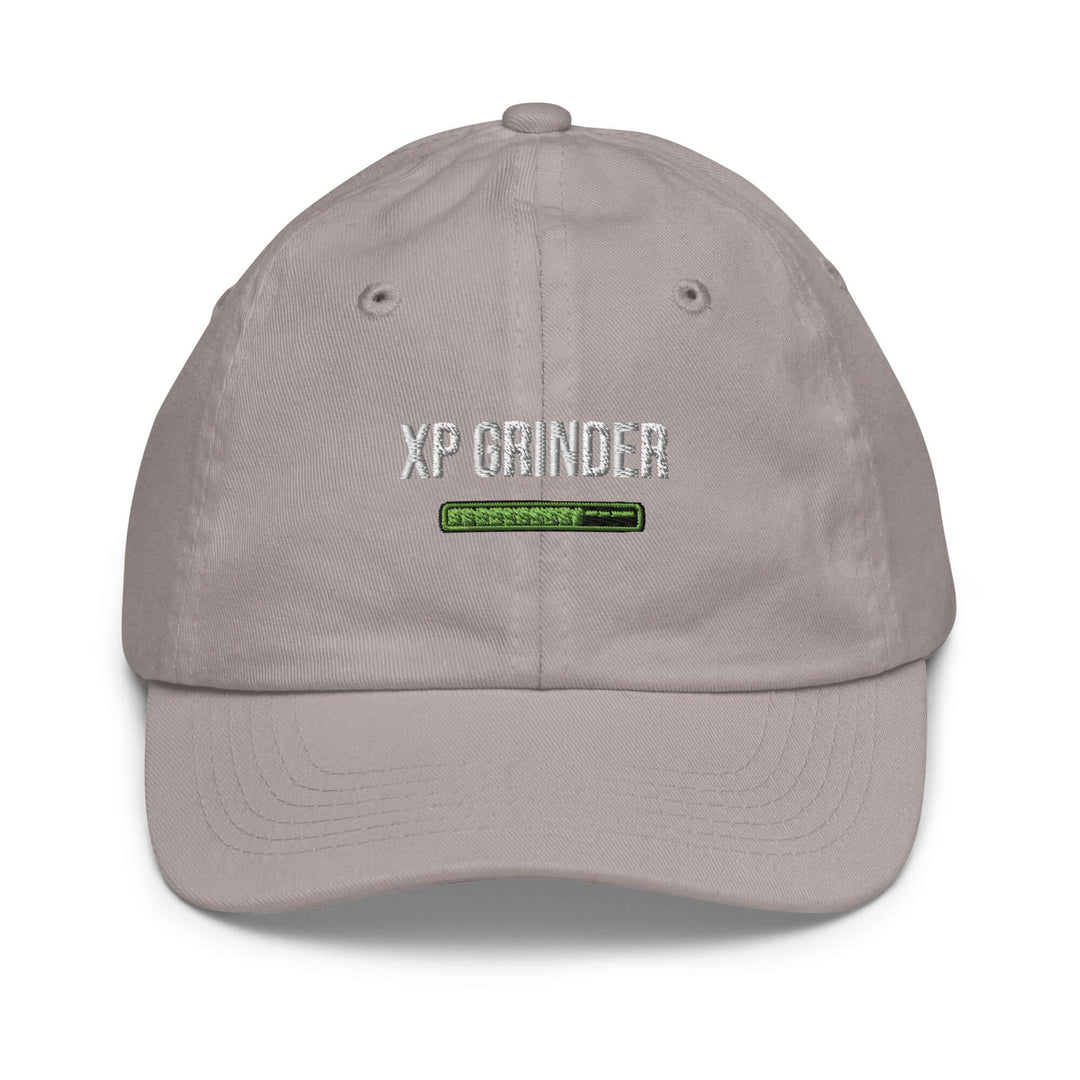 XP Grinder Youth baseball cap with embroidered logo and six eyelets for breathability.