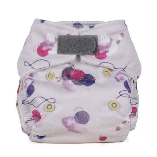 Baba + Boo Newborn Reusable Nappy - Prints Colour: Pebbles reusable nappies all in one nappies Earthlets