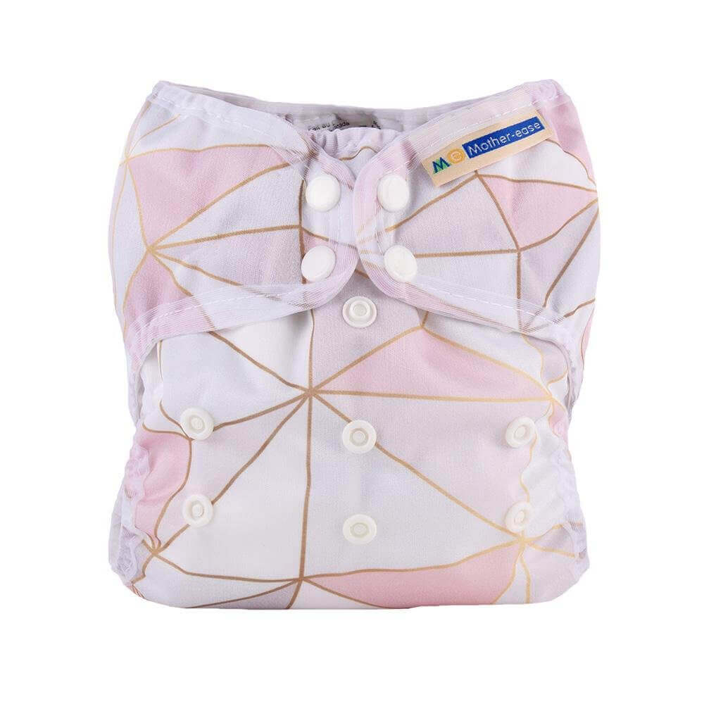 Mother-ease Wizard Duo Cover Colour: Bee Kind Size: XS reusable nappies Earthlets