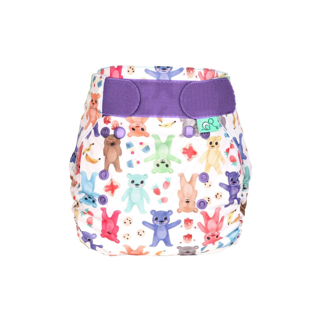 Tots Bots Bamboozle Nappy Wrap Colour: Above the Clouds Size: Size 1 (6-18lbs) reusable nappies Earthlets